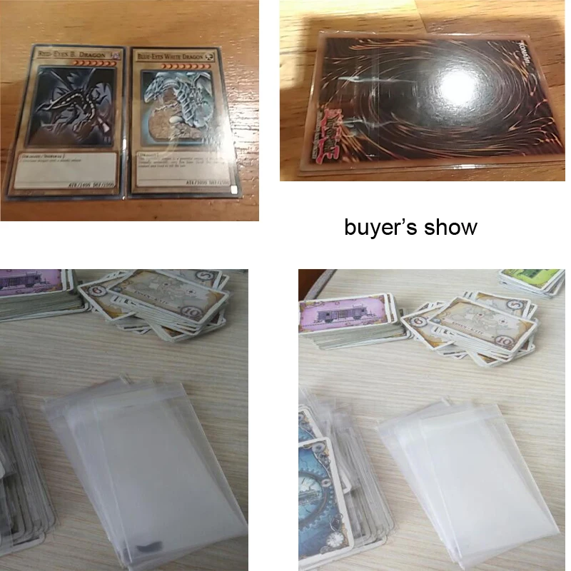 Seal Card Sleeves 100pcspack Cards Protector Barrie for Yu-Gi-Oh yu gi oh board game sleeves (1)