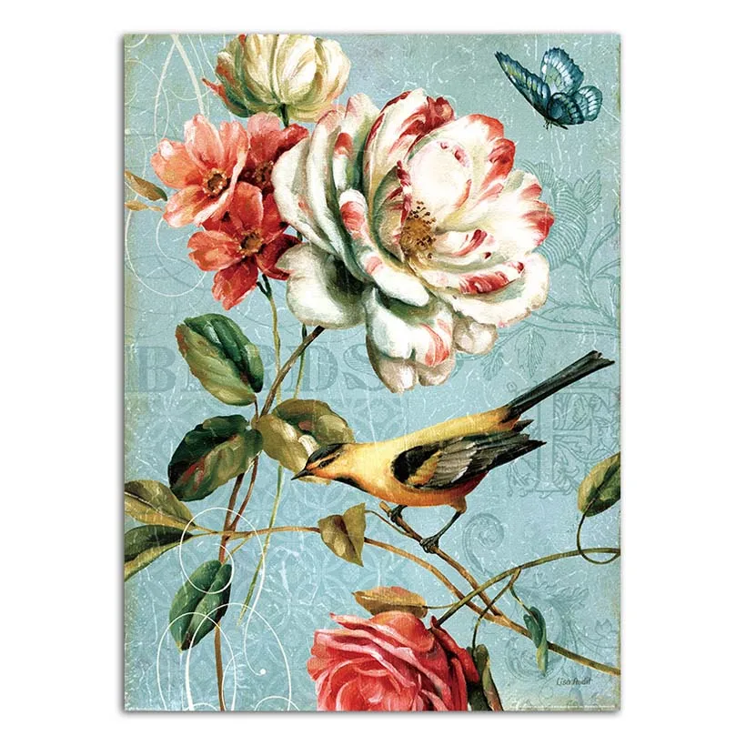Home-Decoration-Wall-Art-Poster-Nordic-Print-Canvas-Paintings-Picture-Oil-Unframed-Drawings-pastoralism-Flowers-Bird (10)