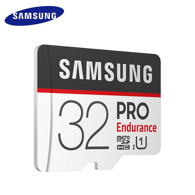 Samsung PRO выносливость карты памяти 128 ГБ Micro SD 32gbtf карты 64 ГБ SDXC Class10 U3 4 K HD узнать Скорость до 100 МБ/с. с адаптером