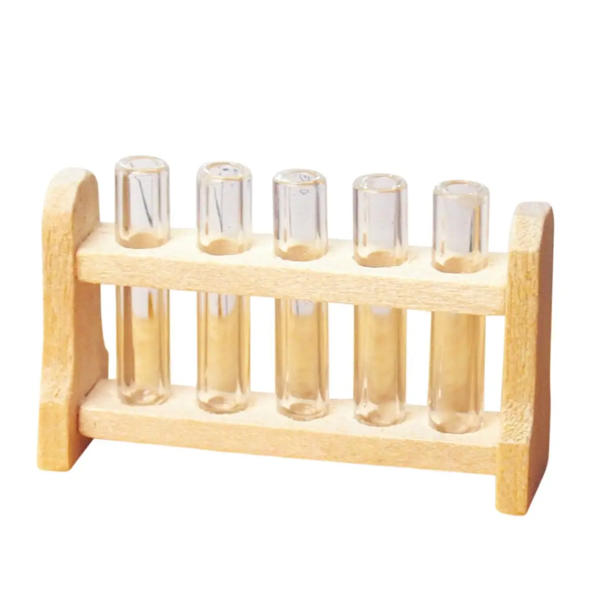 

Hot sale Dollhouse Miniature 1:12 Toy laboratory test tube rack set L 3.7cm