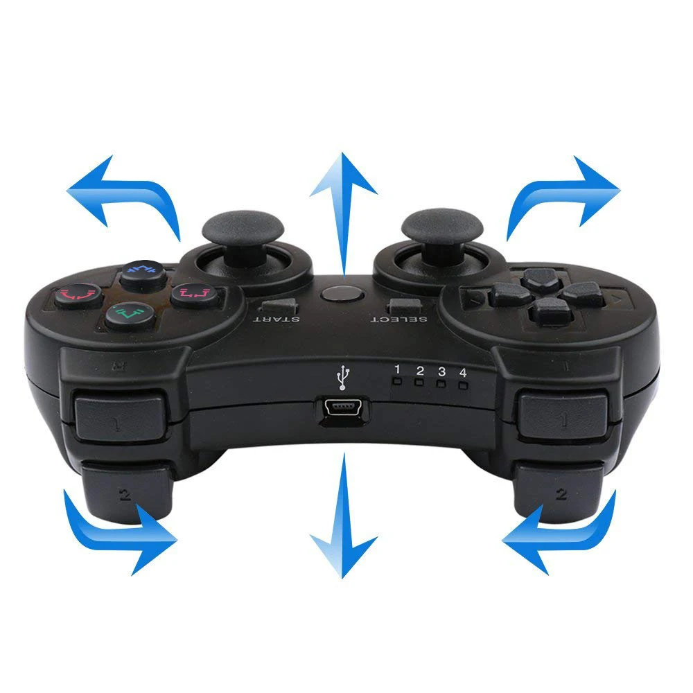 Беспроводной игровой Bluetooth Контроллер K ISHAKO 1 шт./2 шт. для p3 PS3 контроллер джойстик