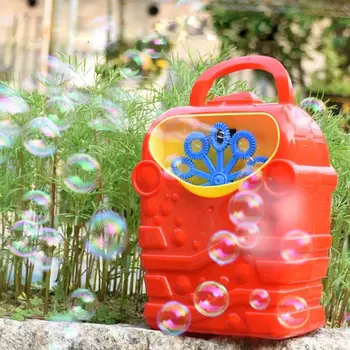 

Electric Bubble Machine Toy Automatic Bubble Blower Outdoor Toys for Girl Boy Bubble Maker Cartoon Bubble Machine Children's Toy