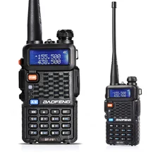 Портативная рация Baofeng BF-F8 Plus двухдиапазонный VHF136-174MHz и UHF400-520MHz двухдиапазонный дисплей двухстороннее радио