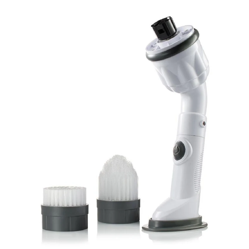 

Cordless Power Scrubber Drill Brush Kit with 2 Heads Electric Brushes for Washing Dishes Floor Bathroom Surfaces Tub Shower Tile