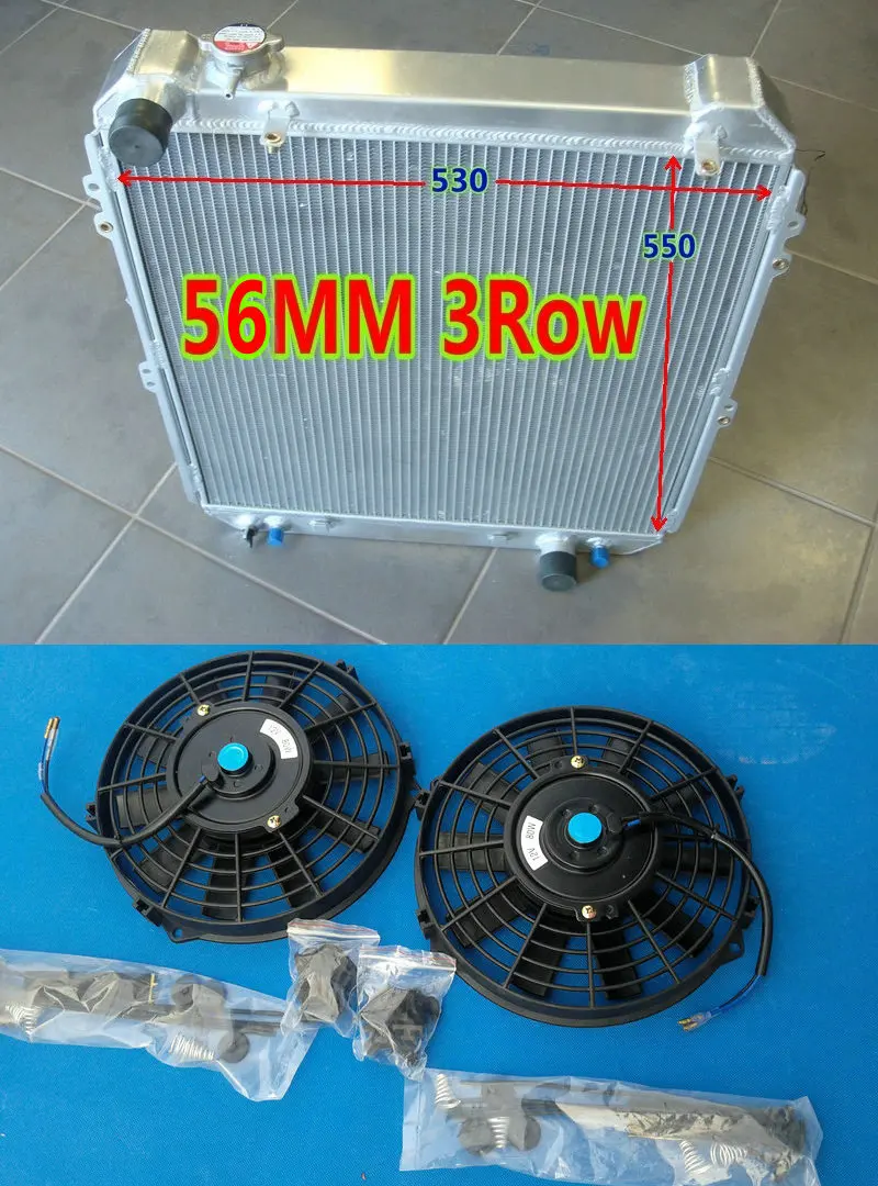 Shroud /& Fan for TOYOTA HILUX SURF KZN130 1KZ-TE AT//MT 1993 1994 1995 1996