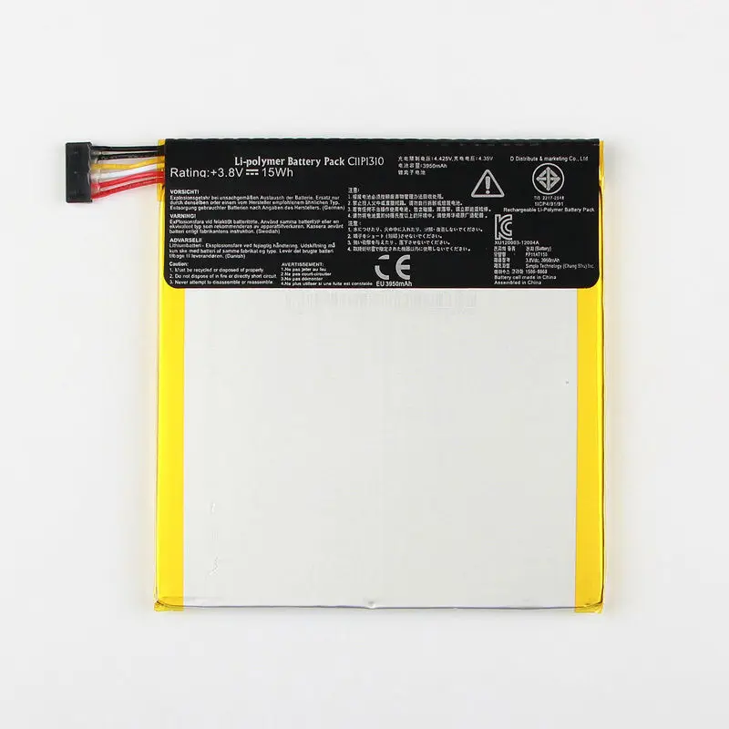 Натуральная C11P1310 3950 мАч аккумулятор планшетных ПК для Asus FonePad 7 ME372CG K00E ME372