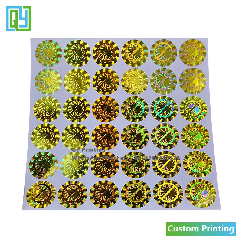 Рисунок 4 - голографические 3d-наклейки