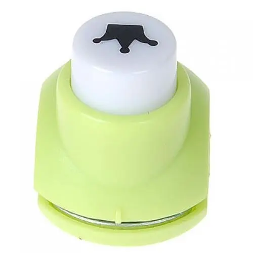 

10pack (Kid Child Mini Printing Paper Hand Shaper Scrapbook Tags Cards Craft DIY Punch Cutter Tool (Jester Hat)