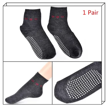 

1Pair Automatic Heat Ankle Sock Foot Braces Health Care Therapy Support Protector