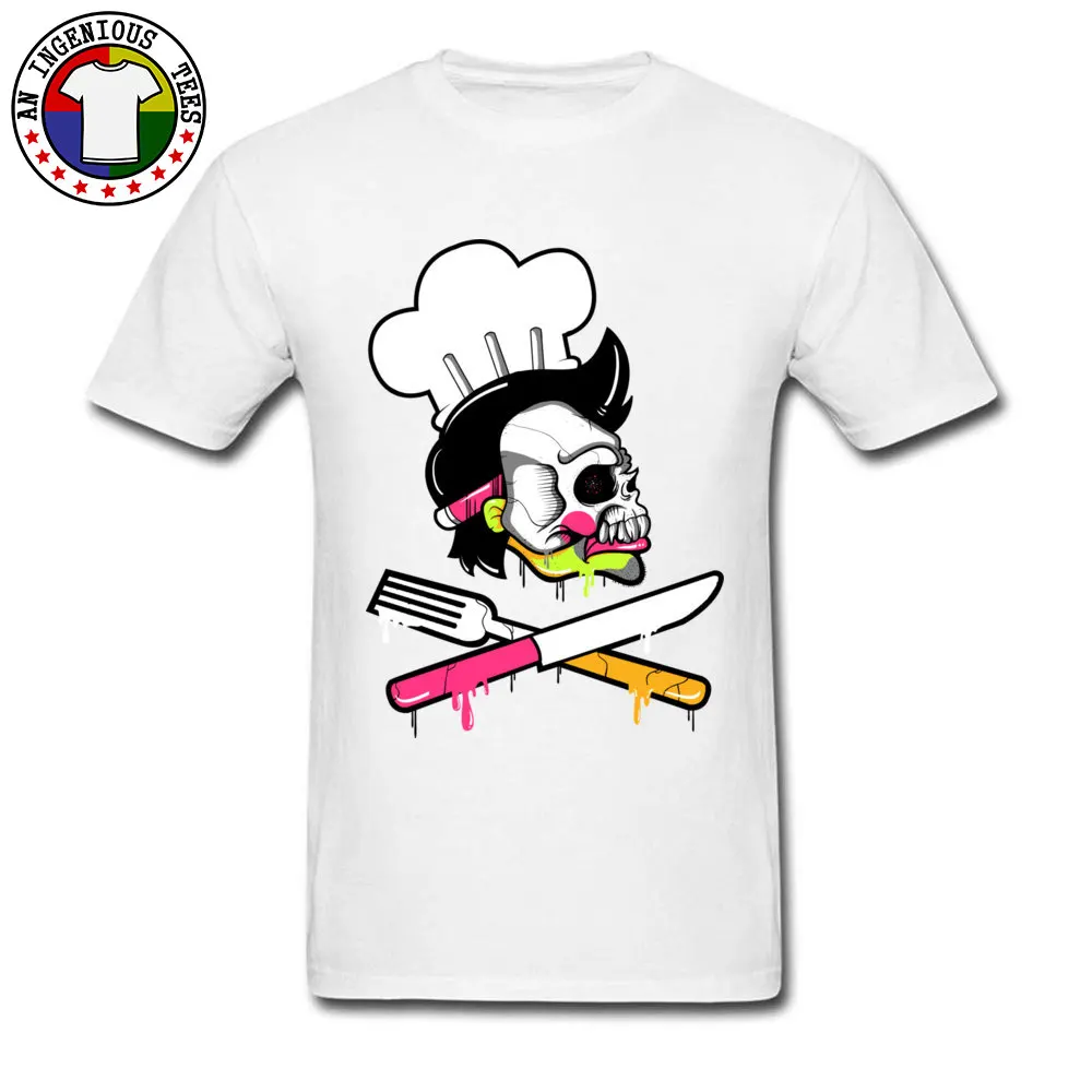Jolly roger Tshirts Funny Short Sleeve Oversized O Neck Pure Cotton Tops & Tees Personalized Tee-Shirts for Men Summer Fall Jolly roger white