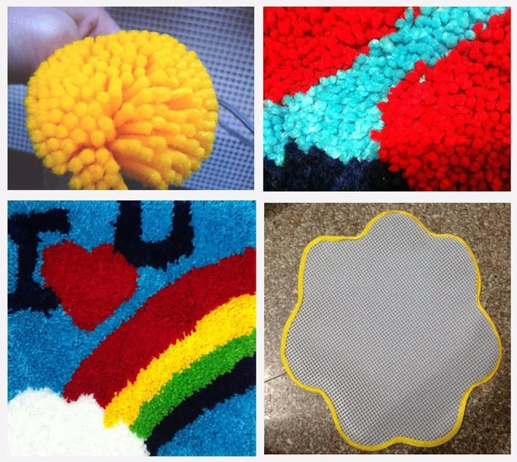 Подстилки "сделай сам" метод рукоделия комплект крючков с защелкой ...