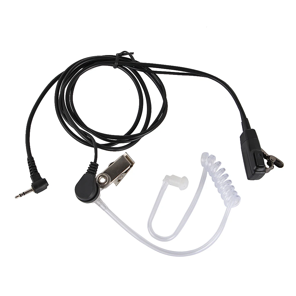

1Pin PTT MIC Earpiece Covert Air Acoustic Tube Headset For Motorola Walkie Talkie T270/T4000/T5800/SX500/T50 Retevis RT45