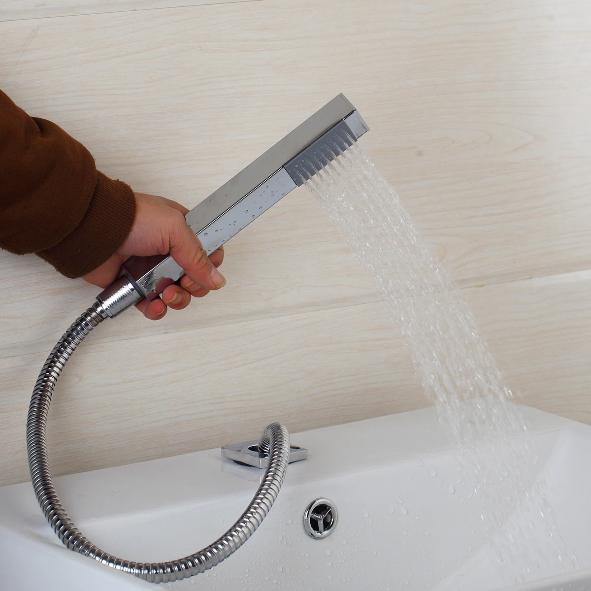 YANKSMART 5 Pcs Waterfall Gutter Bathroom Bathtub