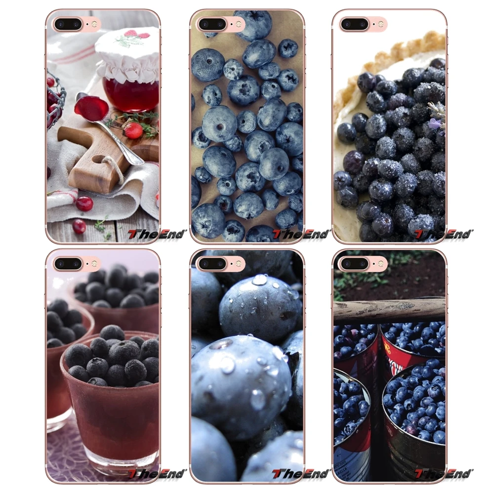 

For iPhone X 4 4S 5 5S 5C SE 6 6S 7 8 Plus Samsung Galaxy J1 J3 J5 J7 A3 A5 2016 2017 Transparent Soft TPU Case Food Cranberries