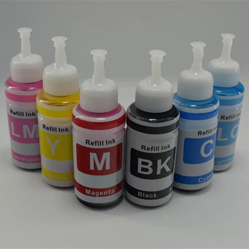 

Photo Color Dye Ink For Epson OEM Refill Ink Kit Bottle Bulk Universal Ink Refillable Ink Cartridge Ciss For Epson Printer