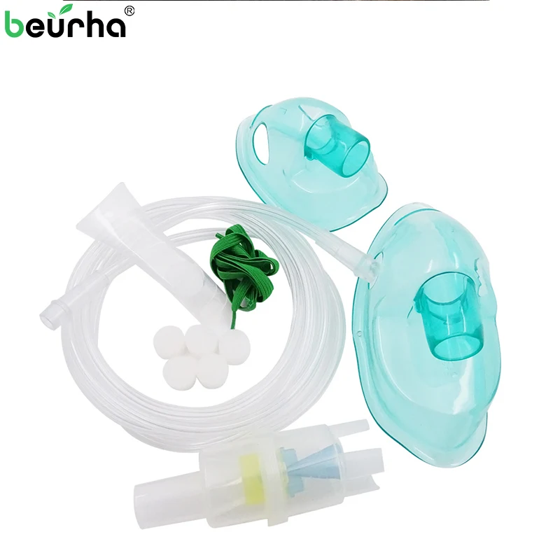 

Nebulizer Inhaler Set CompMist Household Nebulizer Cup Mouthpieces Adult Child Mask Inhaler Set Accessories One-time Health Care