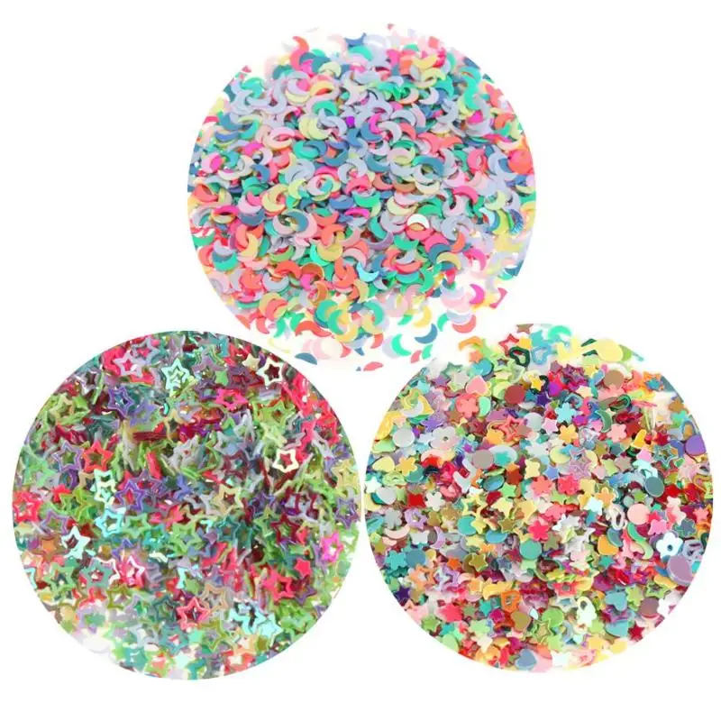 

Party Table Scattered Colorful Confetti Paper Butterfly Moon Star Shape Party Birthday Wedding Decoration Festival Supplies E5M1