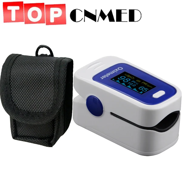 

10 pieces/Lot 4 Color&3 Parameters SPO2 PR PI 3 Parameters monitor Fingertip Pulse Oximeter Blood Oxygen SpO2 visual/Sound Alarm