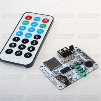 

Wireless Bluetooth audio receiver board modified Bluetooth module car Bluetooth audio power amplifier modification before the Bl