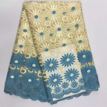 

African Lace Fabric 2017 Women Fashion Beautiful White High Quality net lace Embroidery French Tulle Lace For Wedding DN30