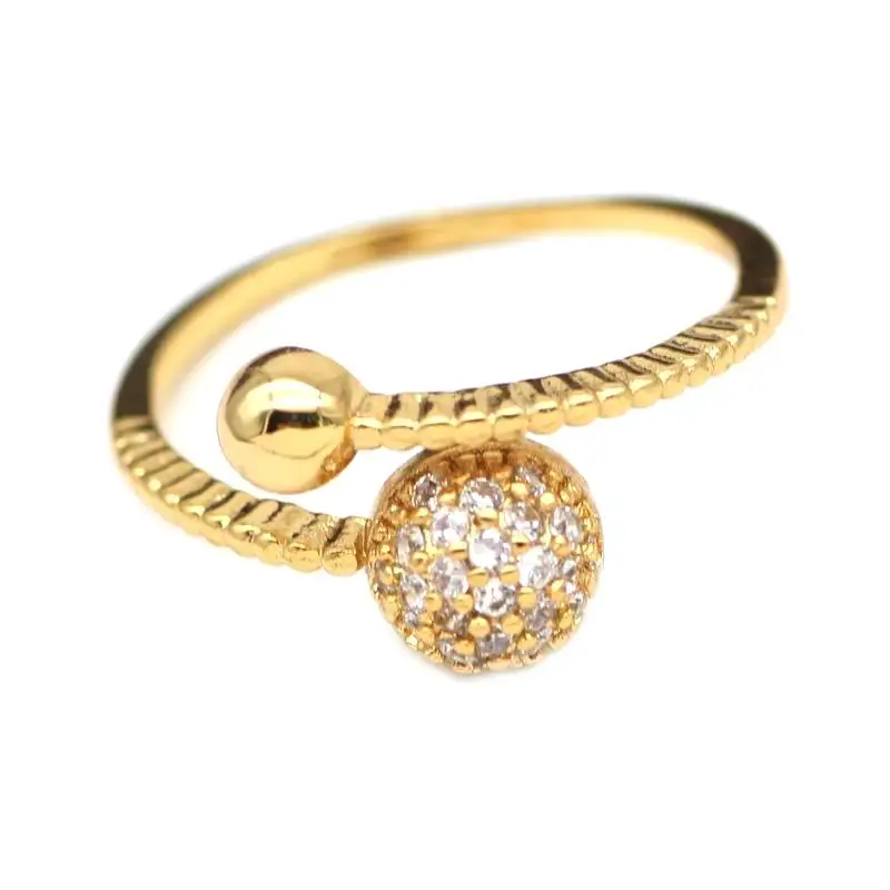 Buy Lucky Balls Fashion Rings For Women Micro Pave