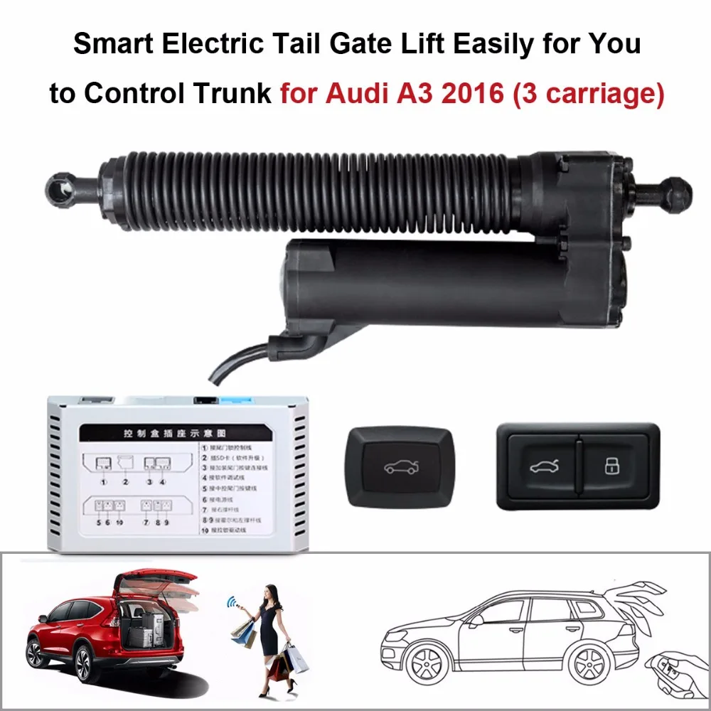 

auto Electric Tail Gate Lift for Audi A3 2016 Control by Remote