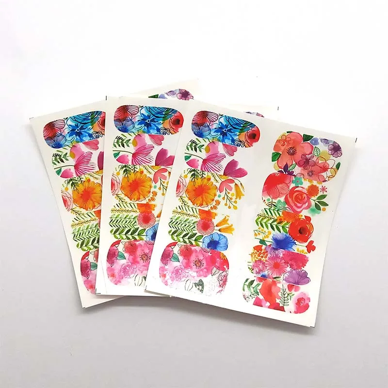 

Nail Sticker Set Decal Lips Water Transfer Slider For Nails Art Decor A02