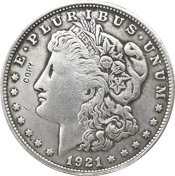 

1921 USA Morgan Dollar coins COPY