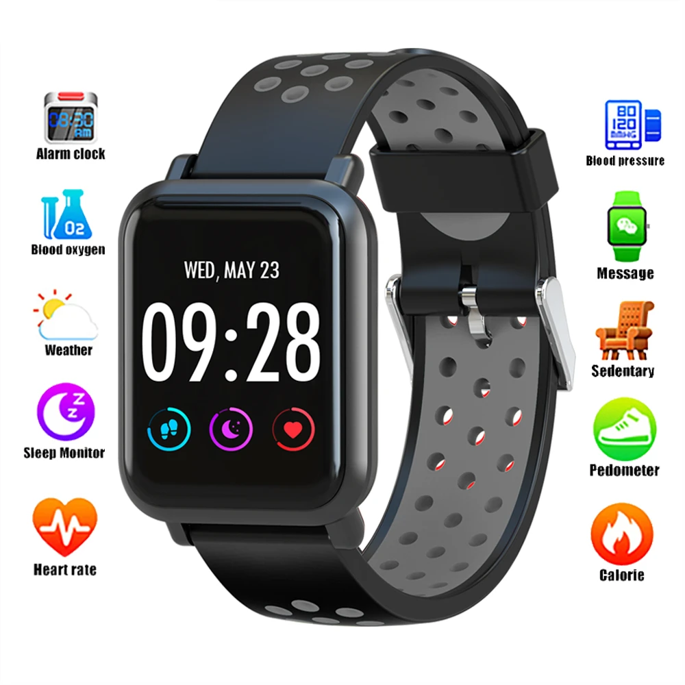 Fashion Smart Wristbands Fitness Tracker Bracelet Blood Oxygen Heart