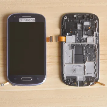 

Origina Super AMOLED 4.0'' LCD For SAMSUNG GALAXY S3 Mini LCD Display i8190 i8190N i8195 LCD Touch Screen Digitizer Frame