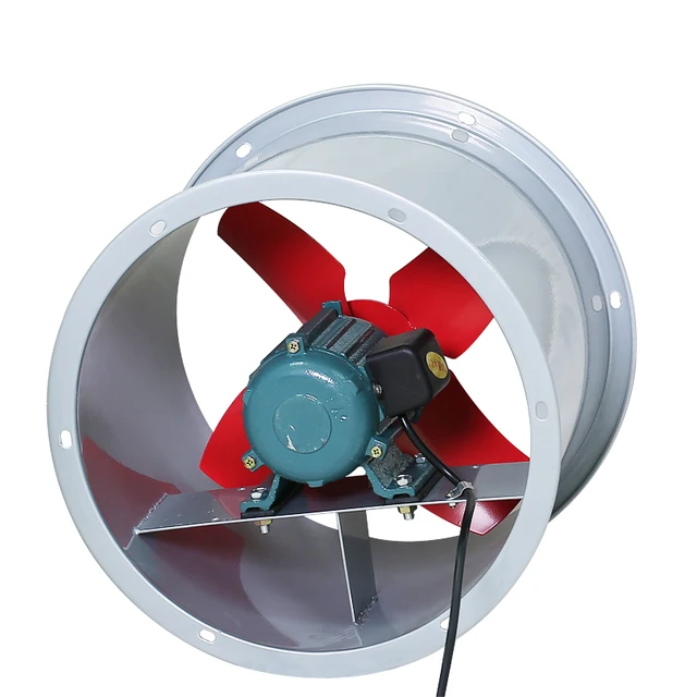 Household 12 Inches Exhaust Fan Industry Smoking Machine Strong Smoke Kitchen Ventilation Fanin