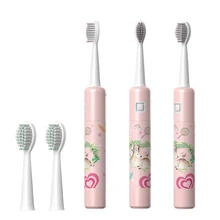 Многофункциональная зубная щетка звуковая электрическая зубная щетка мягкая для взрослых портативная Водонепроницаемая звуковая зубная щетка USB перезаряжаемая