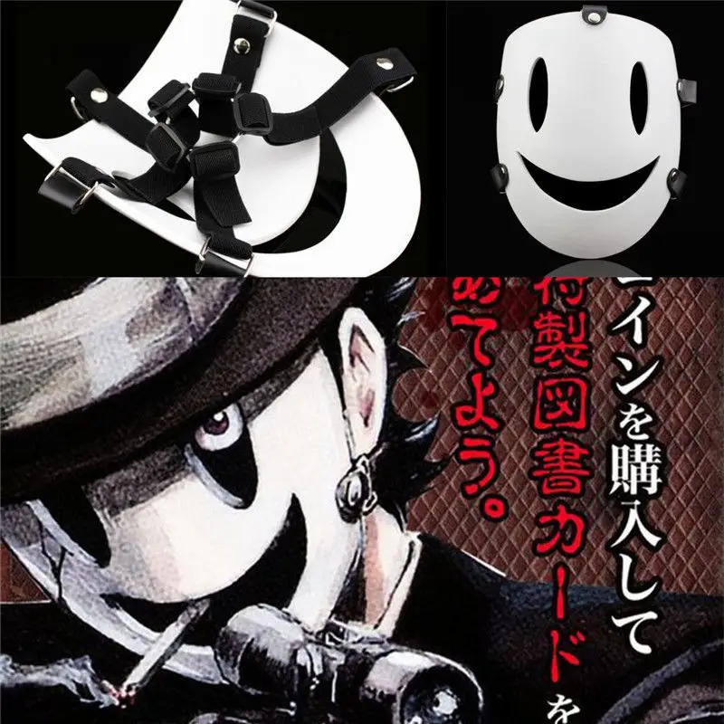 Аниме Mangabox маска для косплея из смолы Вечерние Маски на Хэллоуин Рождественский