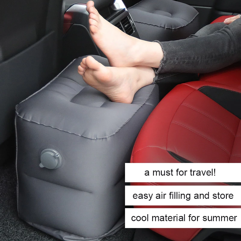 Универсальная подушка для ног для длинного путешествия, подставка для ног, подставка для ног, для сна, отдыха в салоне автомобиля, аксессуары для автомобиля