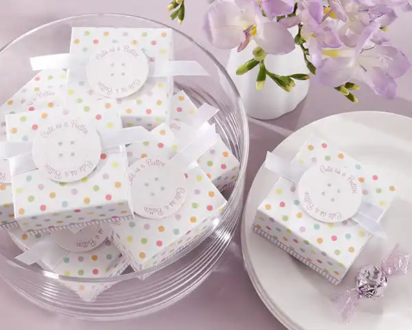 Sale 30 Pcs Lovely Button Baby Shower Cute Candy Boxes Baby Full Moon Birth Announcement Birthday Wedding Favor Gift Box Box Animal Gift Card Puzzle Boxgift Box Box Aliexpress