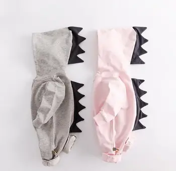 

autumn newborn dinosaur baby romper winter baby boys girls romperjumpsuits infant toddler baby overalls baby clothes layette