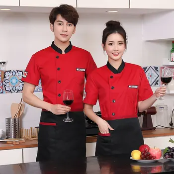 New men Chef's Uniform,Breathable Fabrics,Hotel restaurant kitchen cook Top Jackets,Chef's Kitchen short sleeve Work Wear
New men Chef's Uniform,Breathable Fabrics,Hotel restaurant kitchen cook Top Jackets,Chef's Kitchen short sleeve Work Wear