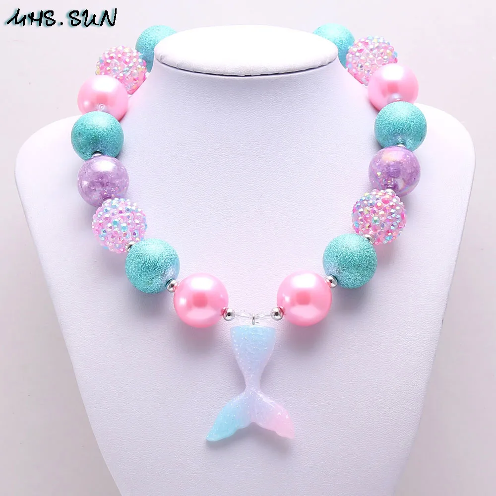 Mermaid Silicone Beaded Necklace