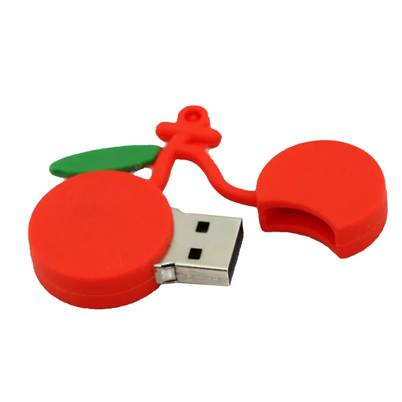 Флешка с фруктами, usb-накопитель, 4 ГБ, 8 ГБ, 16 ГБ, 32 ГБ, 64 ГБ, мультяшная usb-флешка с овощами, карта памяти с морковкой, карта памяти для хранения клубники, u-диск, флеш-накопитель