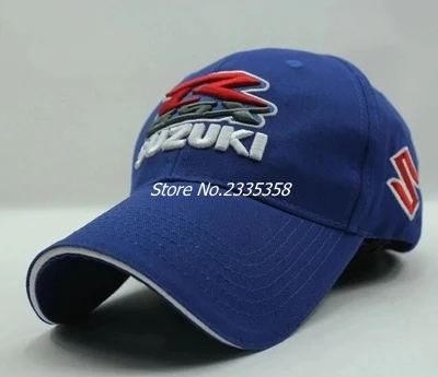 Новая летняя Новинка, унисекс бейсболка для Suzuki S RGSX, 6 цветов, черная, синяя кепка, кепки для грузовиков - Цвет: 1
