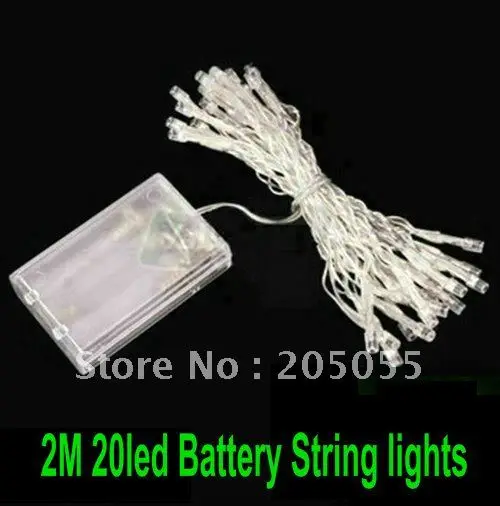 2M 20 LED Battery String Fairy light For Christmas Party wedding Garden Yard Camping Lights ...