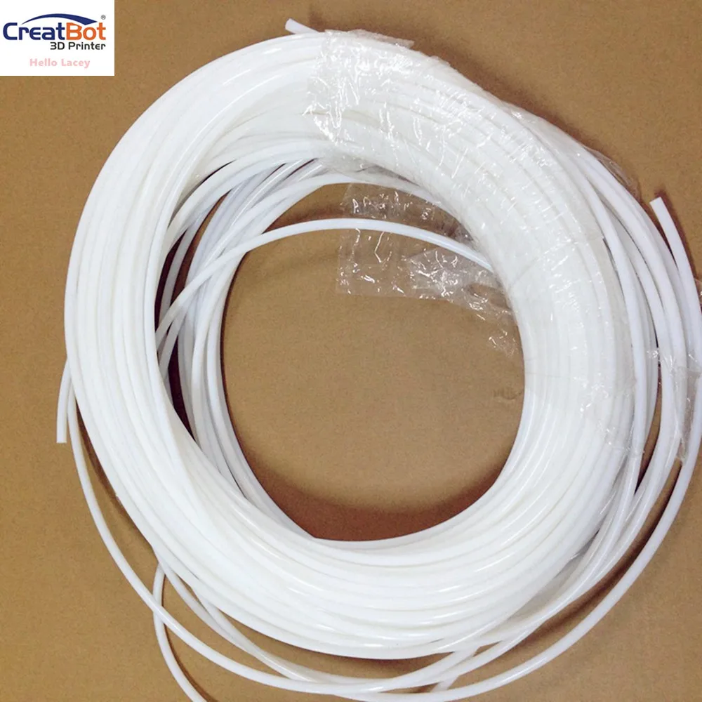 

10m Teflon Tube 1.75mm 3.0mm for filament feeding CreatBot 3d printer extruder filament Printer 3d printer parts feeding tube