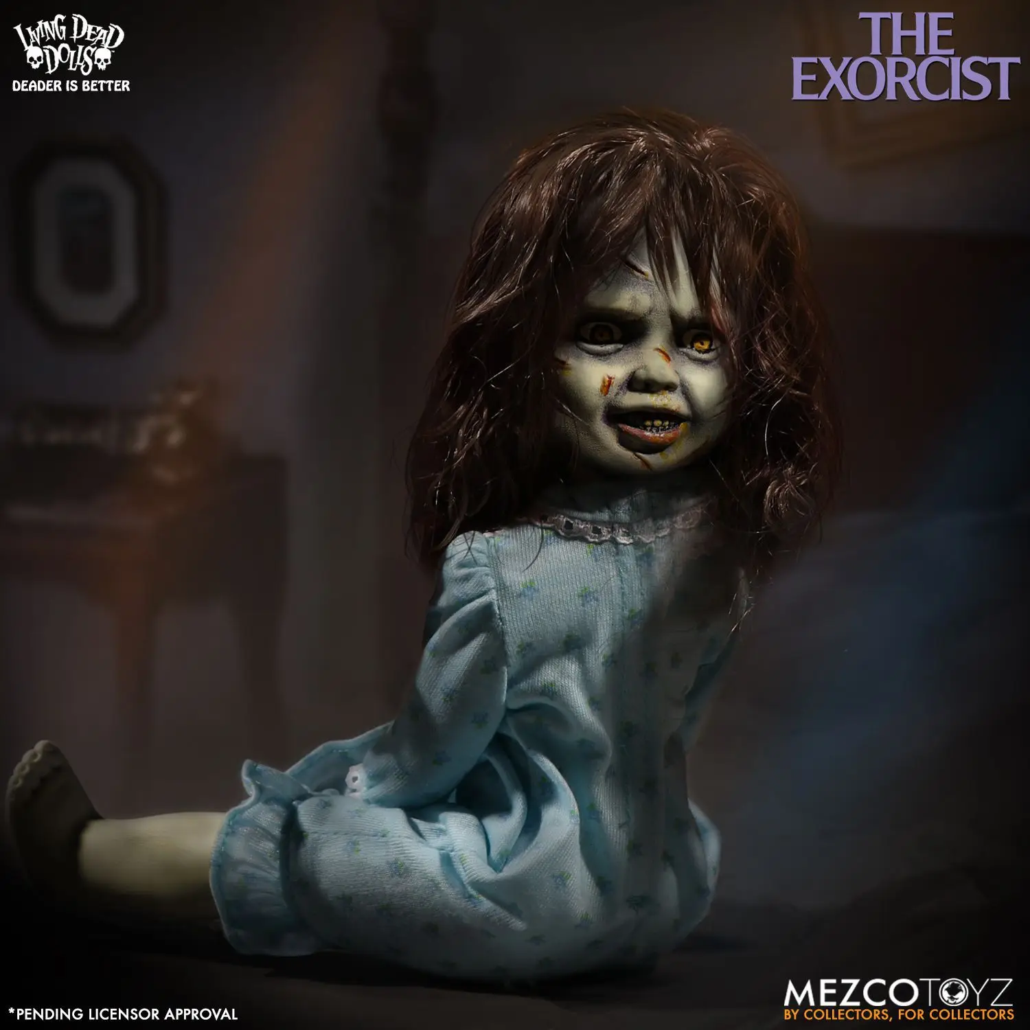

Mezco Living Dead Dolls The Exorcist Joint Movable Action Figure Toy