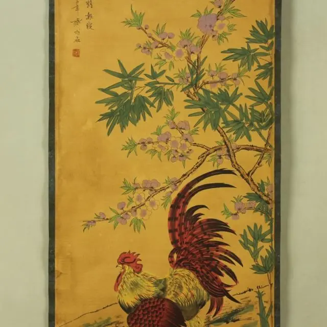 China Antique collection font b Calligraphy b font and font b painting b font Big cock