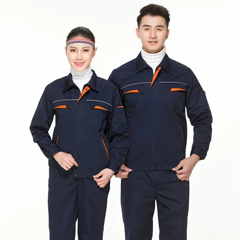 working clothes men woman Welding machine repair large size Coveralls stitching protective safety work jacket cleaning uniform