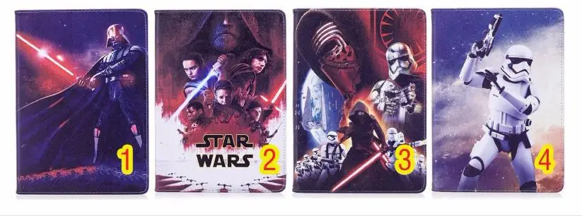 

Case For Apple mini123 Funda cases Star Wars tablet PU leather Cover Flip stand shell coque para