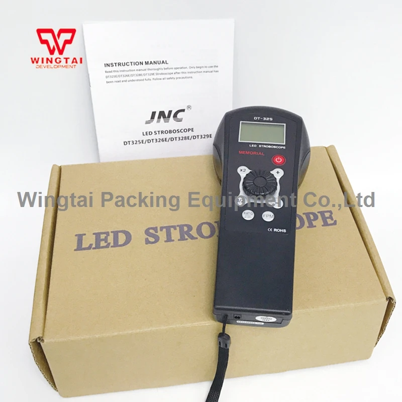 DT325E Digital Strobe Light/Portable LED Stroboscope Tachometer 60120