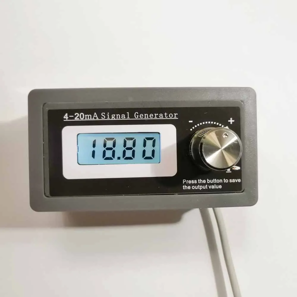 

Upgraded Programmable 4-20mA Signal Generator Panel-mounted Curve 3-21mA Output 4-20mA Simulator Module