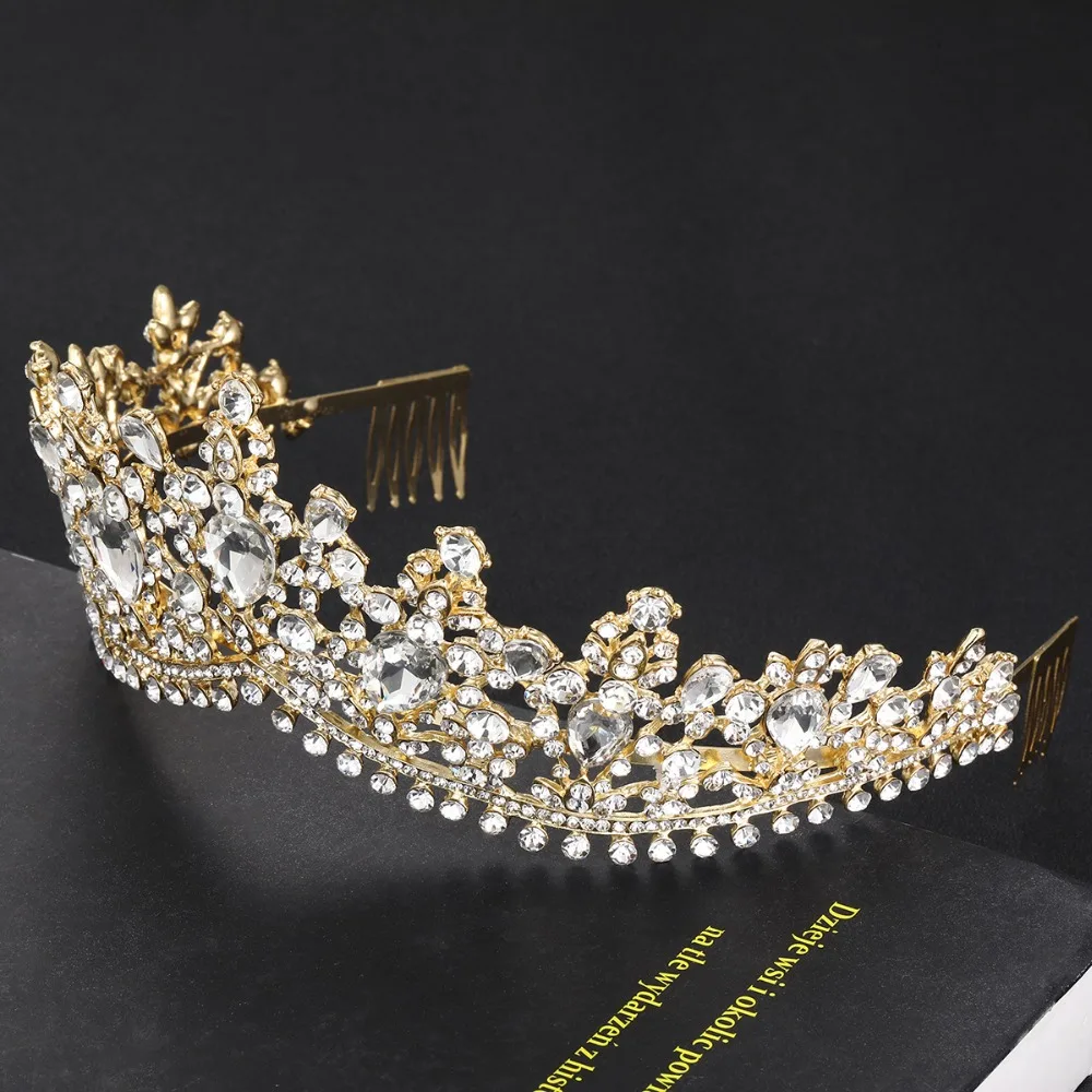 Bandeau Orné Couronne Diadème Dolce & Gabbana - Occasion - Blanc, Tulle, Cristaux