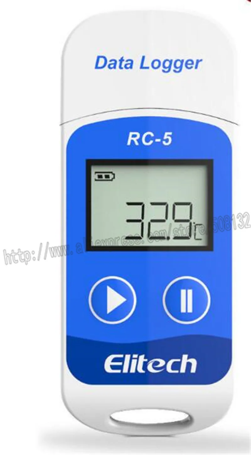 Устройство для регистрации данных о температуре Elitech RC 5 USB 32000 точек|usb temperature data